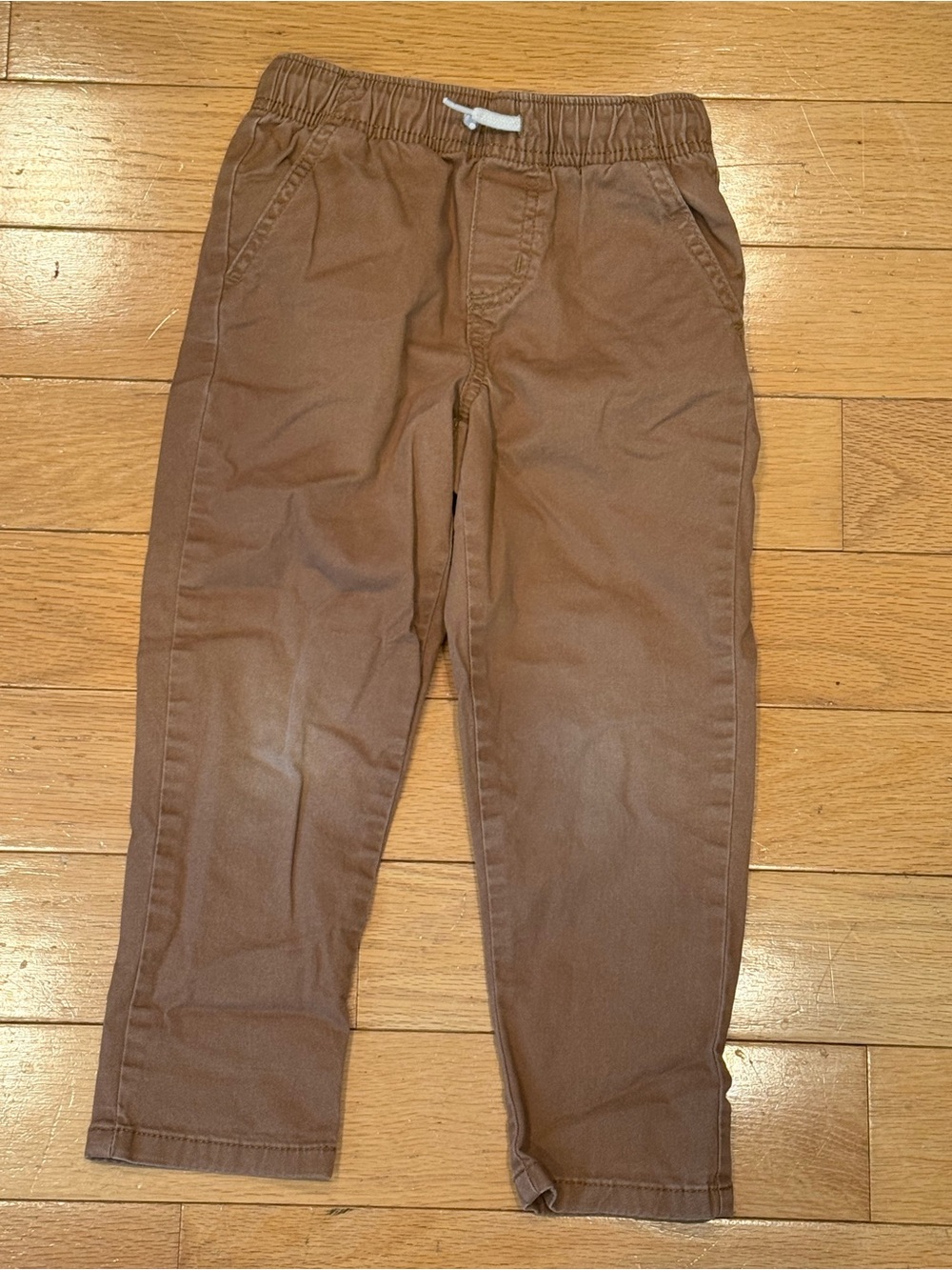 Old Navy Toddler Boys Tan Elastic-Waist Chinos